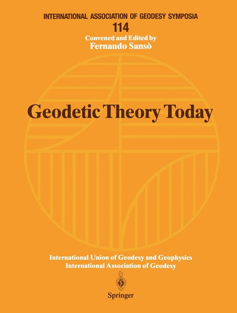 Geodetic Theory Today 1