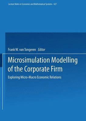 bokomslag Microsimulation Modelling of the Corporate Firm