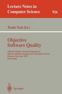 bokomslag Objective Software Quality
