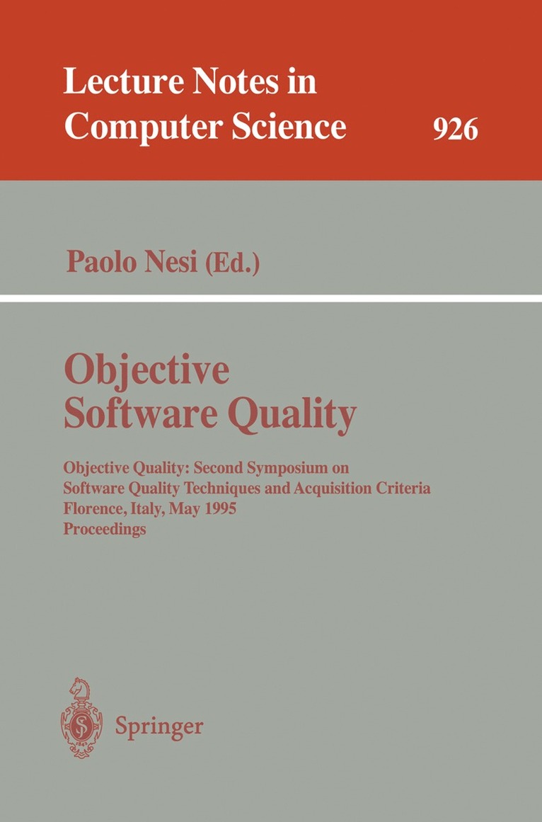 Objective Software Quality 1