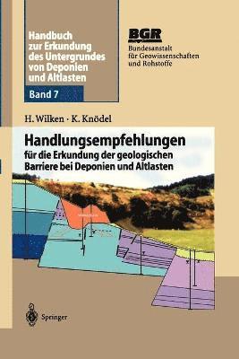 Handbuch zur Erkundung des Untergrundes von Deponien und Altlasten