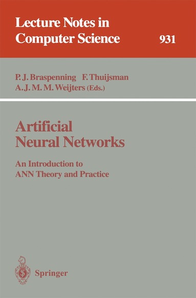 bokomslag Artificial Neural Networks