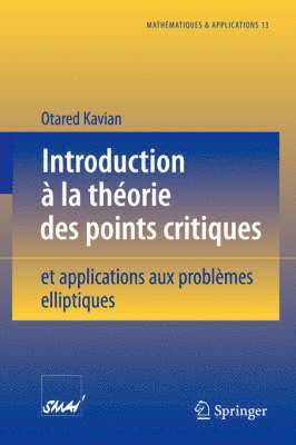 bokomslag Introduction  la thorie des points critiques