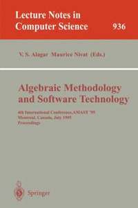 bokomslag Algebraic Methodology and Software Technology