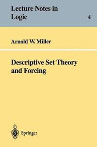 bokomslag Descriptive Set Theory and Forcing