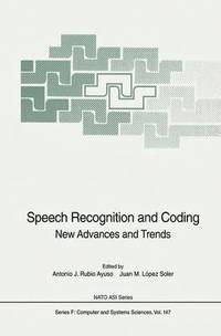 bokomslag Speech Recognition and Coding