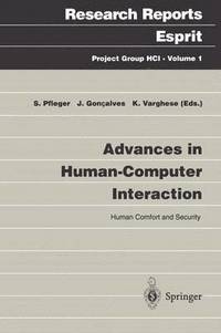 bokomslag Advances in Human-Computer Interaction