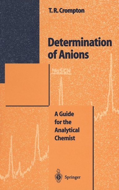 bokomslag Determination of Anions