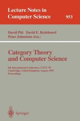 Category Theory and Computer Science 1