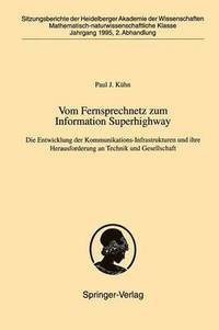 bokomslag Vom Fernsprechnetz zum Information Superhighway