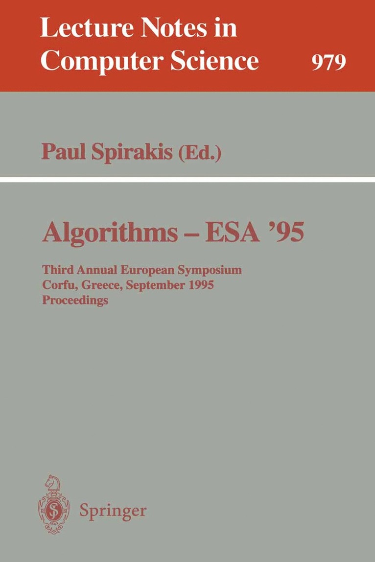 Algorithms - ESA '95