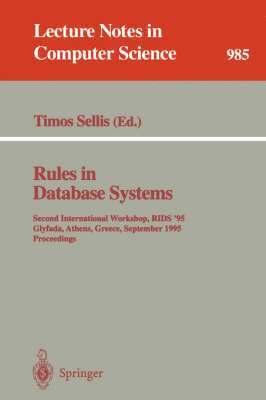 bokomslag Rules in Database Systems