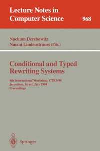 bokomslag Conditional and Typed Rewriting Systems