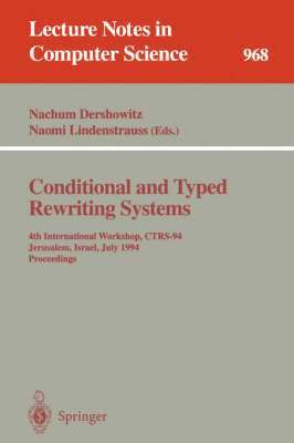 Conditional and Typed Rewriting Systems 1