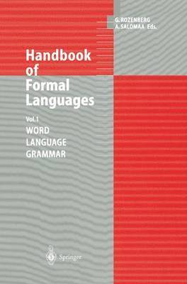 bokomslag Handbook of Formal Languages: v. 1 Word, Language, Grammar