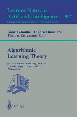 Algorithmic Learning Theory 1