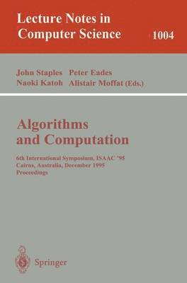 Algorithms and Computations 1