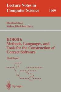 bokomslag KORSO: Methods, Languages, and Tools for the Construction of Correct Software