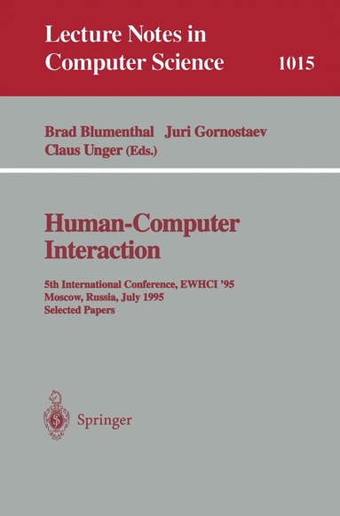 bokomslag Human-Computer Interaction