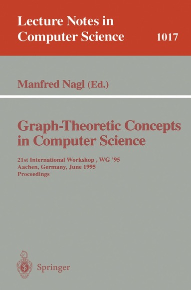 bokomslag Graph-Theoretic Concepts in Computer Science