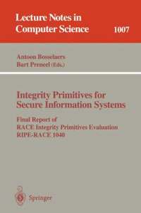 bokomslag Integrity Primitives for Secure Information Systems