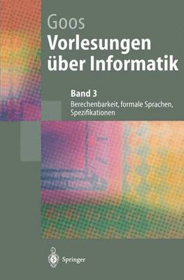 Gerhard Goos - Vorlesungen über Informatik, Häftad