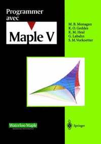 bokomslag Programmer avec Maple V
