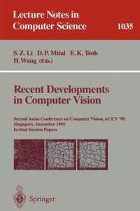 bokomslag Recent Developments in Computer Vision