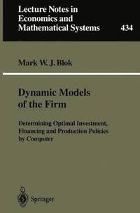 bokomslag Dynamic Models of the Firm