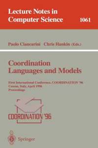 bokomslag Coordination Languages and Models
