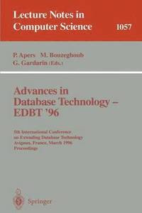 bokomslag Advances in Database Technology EDBT '96
