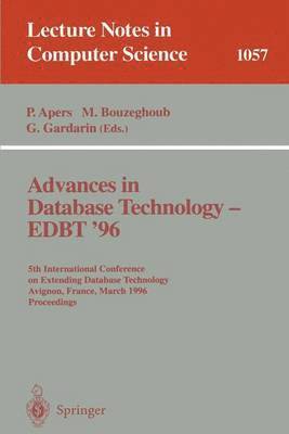 bokomslag Advances in Database Technology EDBT '96