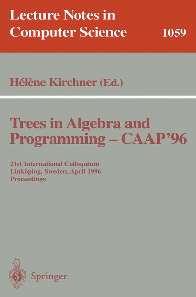 bokomslag Trees in Algebra and Programming - CAAP '96