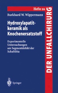 bokomslag Hydroxylapatitkeramik als Knochenersatzstoff