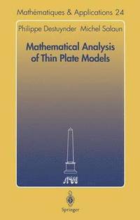 bokomslag Mathematical Analysis of Thin Plate Models