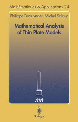 bokomslag Mathematical Analysis of Thin Plate Models