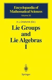 bokomslag Lie Groups and Lie Algebras I
