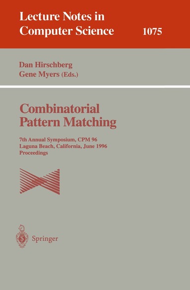Dan Hirschberg, Gene Meyers - Combinatorial Pattern Matching, Häftad