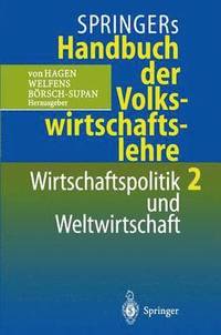 bokomslag Springers Handbuch der Volkswirtschaftslehre 2