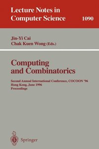 bokomslag Computing and Combinatorics