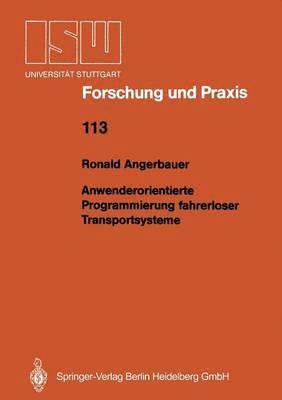 Anwenderorientierte Programmierung fahrerloser Transportsysteme 1