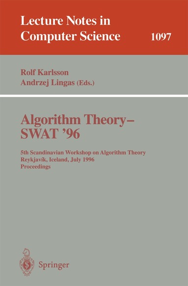 Rolf Karlsson, Andrzej Lingas - Algorithm Theory - SWAT '96, Häftad