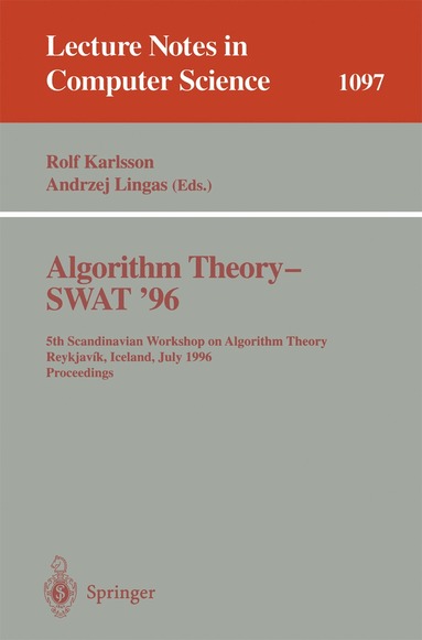 bokomslag Algorithm Theory - SWAT '96