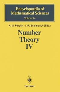bokomslag Number Theory IV