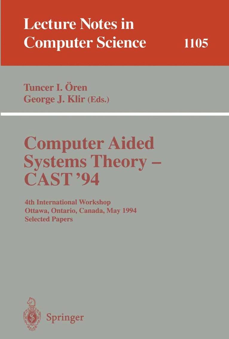 Tuncer I. Ören, George J. Klir, George Klir - Computer Aided Systems Theory - CAST '94, Häftad