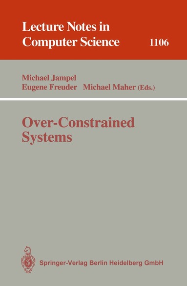 Michael Jampel, Eugene Freuder, Michael Maher - Over-Constrained Systems, Häftad