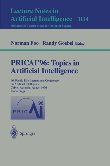 Norman Foo, Randy Goebel - PRICAI '96: Topics in Artificial Intelligence, Häftad