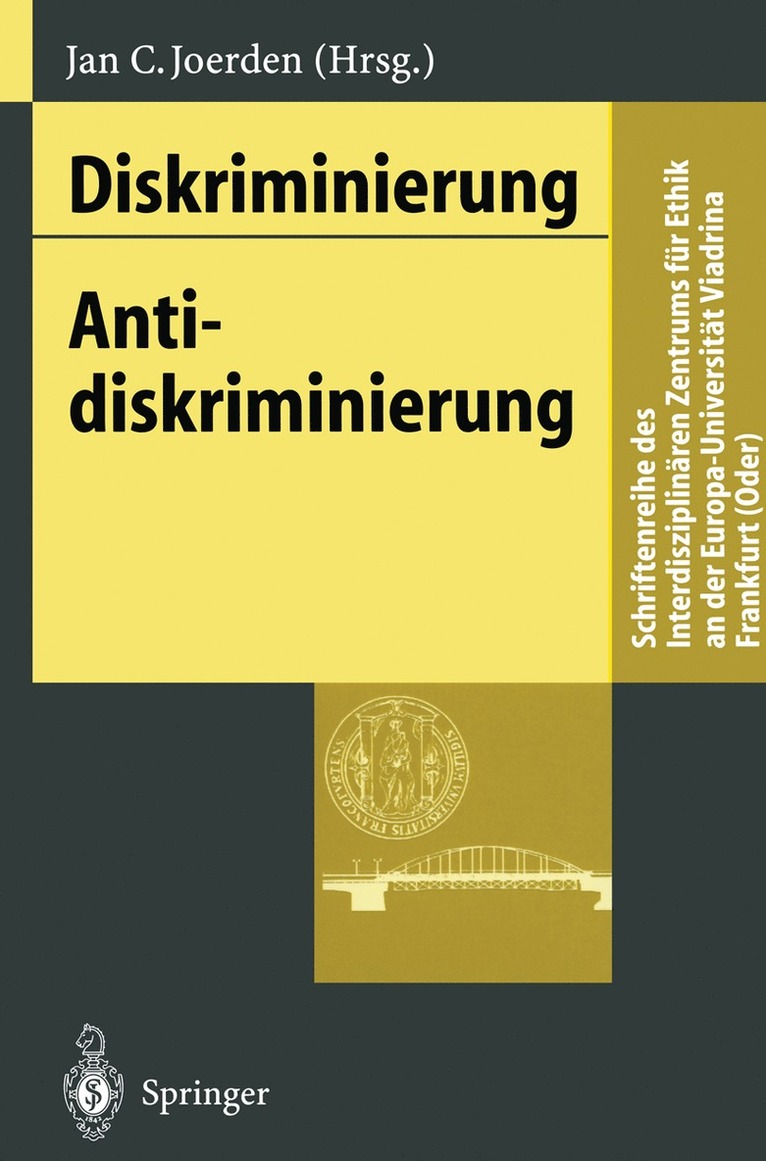 Jan C. Joerden - Diskriminierung - Antidiskriminierung, Häftad