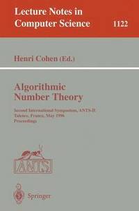 bokomslag Algorithmic Number Theory