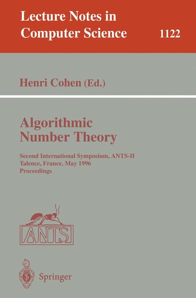 Henri Cohen - Algorithmic Number Theory, Häftad
